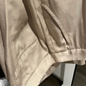 Wide leg Straight Dress Pants in Beige- Women’s size 0. BCBG. New with Tags.